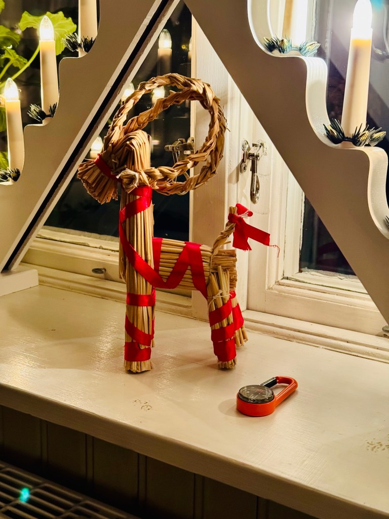 Christmas Decorations in Enångersån (Sweden)