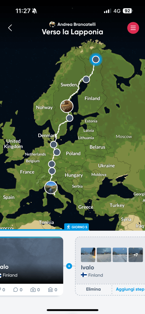 The complete trip overview