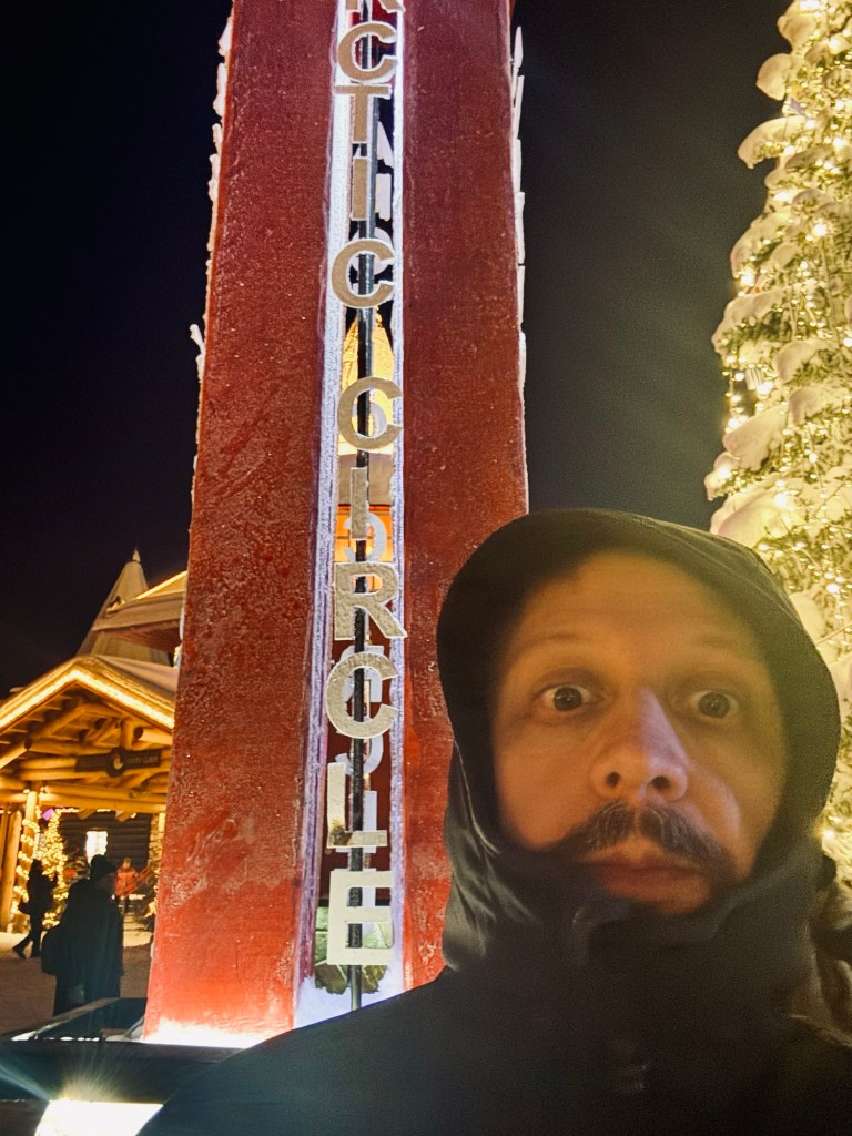 Me in Rovaniemi (Finland)